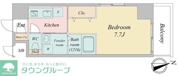 エスティメゾン川越の物件間取画像